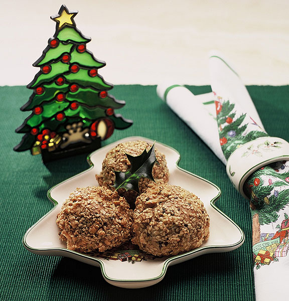 Doggie Christmas Dinner -- Turkey Balls