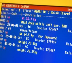 Check out my veterinary history