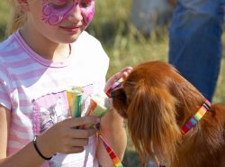 Enjoying a haddock ice cream cone