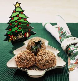 Doggie Christmas Dinner -- Turkey Balls